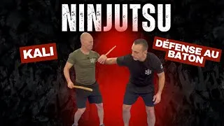 Miniature : 3 techniques de défense au bâton / Arnis - Ninja