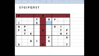 Miniature : Sudoku De Lettre EXERCICE 2