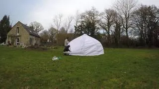 Miniature : Time-Lapse montage d'un dôme de planétarium ultra-léger