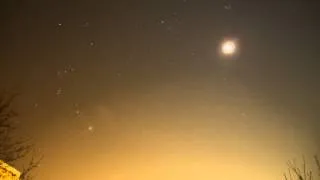 Miniature : Time-Lapse Lune, Orion, Pléïades
