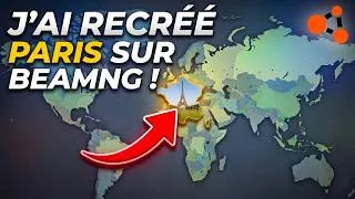 Miniature : J’ai RECRÉÉ PARIS sur BEAMNG (C’est incroyable)