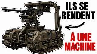 Miniature : Les 8 niveaux d'un robot de combat ukrainien — des soldats russes se rendent à une machine