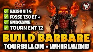 Miniature : ✅ BUILD BARBARE MIDGAME/ENDGAME TOURBILLON / WHRILWIND Pour Le Barbare En Saison 14 Sur Diablo 4.