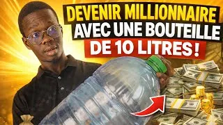 Miniature : De 0 à Millionnaire avec une Bouteille de 10 Litres 😱💰 #Business #Motivation #Argent #Succès #Entrep