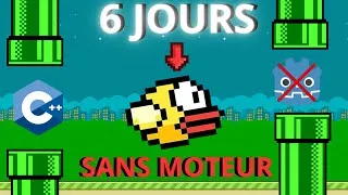 Miniature : J'ai re-codé Flappy Bird de zéro SANS MOTEUR de jeu !