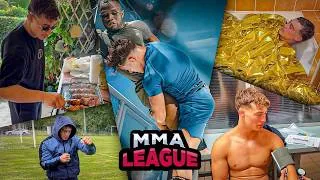 Miniature : Mon combat au MMA League (Le dernier round a mal fini)