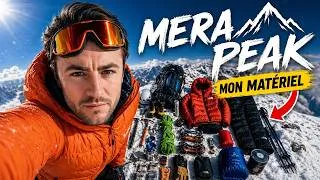 Miniature : Mon équipement pour atteindre le sommet du Mera Peak 6476m (à 30km de l’Everest)