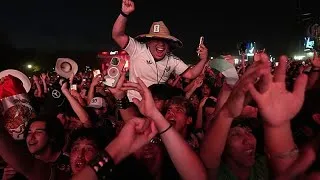 Miniature : Celebrations as Mexico becomes first nation to reach World Cup knockout stage