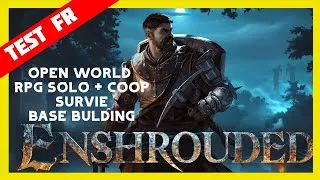 Miniature : TEST Ce Jeu est REMARQUABLE #Enshrouded Open World RPG Solo & COOP Survival Fantasy Base Buidling !