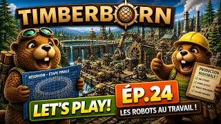 Miniature : TIMBERBORN – LET’S PLAY  ÉP  24 – Les robots au travail !