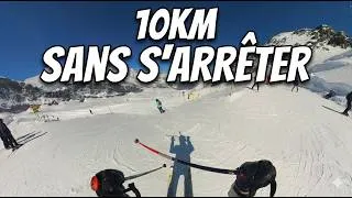 Miniature : 1700m DE DESCENTE EN 15 MINUTES | Du glacier au village de Saas-Fee