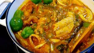 Miniature : Sauce Gombo Au Poisson Frais || Fresh Fish Okra Soup