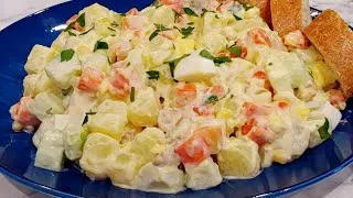 Miniature : Salade de Pomme de Terre || Gourmande et Rassasiante|| Potato Salad