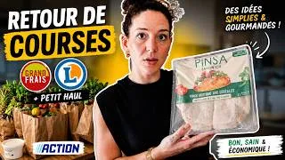 Miniature : Retour de course Leclerc et grand frais + Petit haul action