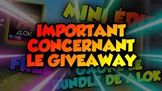 Miniature : ⚠️IMPORTANT CONCERNANT LE GIVEAWAY🎁(les règles à changer dsl😅)