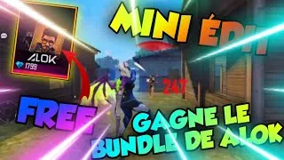 Miniature : 🔫MINI ÉDIT🎯 + 🎁GAGNE LE BUNDLE DE ALOK (FREE)🤩