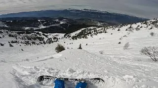 Miniature : Snowboard 100% hors piste en duo ! (miam la poudreuse)