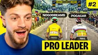 Miniature : Le pire cycliste du peloton a pris le MAILLOT JAUNE !? (Pro Leader #2)