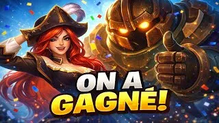 Miniature : Petite Game Duo LoL en bot lane avec M-F et Nautilus. (easy win)