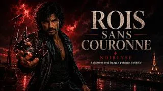 Miniature : ROIS SANS COURONNE | 5 Chansons Rock Français Puissant & Rebelle – NOIRLYSE