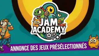 Miniature : JAM ACADEMY 2026 | Annonces des jeux présélectionnés