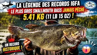 Miniature : Pêche du Black-Bass : Le Record Mondial IGFA du plus gros Smallmouth Bass a Failli Disparaître! 🎣 🇺🇸