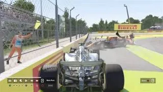 Miniature : Clip F1 2017 j'ai arraché quelqu'un sans faire expret