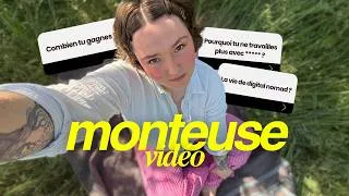 Miniature : Je réponds à toutes vos questions ! (montage vidéo, argent, clientes, burnout)