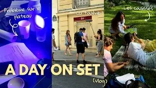 Miniature : VLOG TOURNAGE | Les COULISSES d’une journée sur un plateau