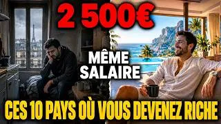 Miniature : Ces 10 pays où votre salaire français vous rend riche — les chiffres réels