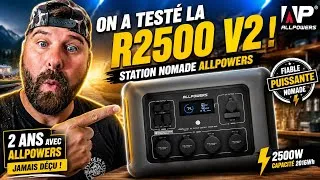Miniature : ALLPOWERS R2500 V2 : la station qui change tout ? #nomad #vanlife #allpowers 