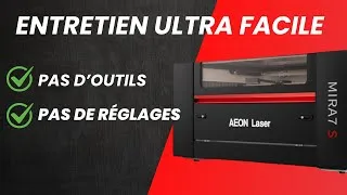 Miniature : Comment nettoyer facilement votre laser AEON LASER MIRA 7S – Entretien sans outils