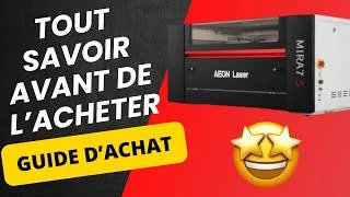 Miniature : Aeon Laser MIRA 7S Redline - Graveuse découpeuse laser CO2 professionnelle