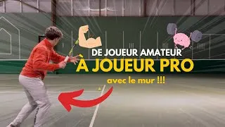 Miniature : 3 Exercices de Tennis INCROYABLES à Faire avec un Mur ! #tennis #training #entertainment