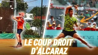 Miniature : COMMENT AVOIR LE COUP DROIT D’ALCARAZ!!! #tennis #alcaraz #entrainement