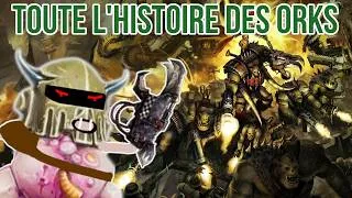 Miniature : TOUTE l'histoire des ORKS expliquée en 51 minutes ! Warhammer 40000 lore