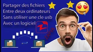 Miniature : PARTAGER DES FICHIERS ENTRE DEUX PC SANS UTILISER UNE CLE USB AVEC UN LOGICIEL DENOMME ( ZAPYA)