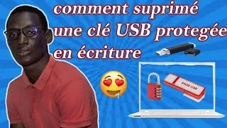 Miniature : COMMENT FORMATER UNE CLE USB PROTEGEE EN ECRITURE SUR  WINDOWS 10 (2021)