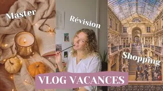 Miniature : VLOG Vacances - Révision partiels & update sur mon master