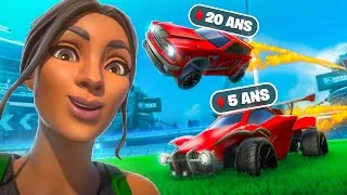 Miniature : J'1VS1 TOUS les AGES sur ROCKET LEAGUE !