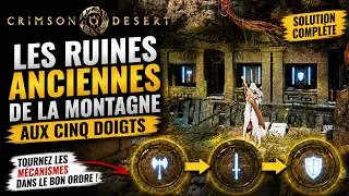 Miniature : Ruines Anciennes de la Montagne aux Cinq Doigts | Solution 🚀
