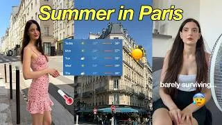 Miniature : A summer week in my life in Paris, France (during the worst heatwave in France’s history) 😭