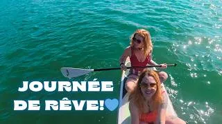 Miniature : Première fois en paddleboard au Kalamalka Lake 💙 journée de rêve!