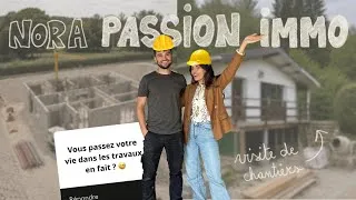 Miniature : On est devenus accros à l'immobilier 🫣 Visites de chantiers, choix des sdb, formation 👀