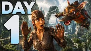 Miniature : J’ai trouvé le rathole le plus CHEATÉ d’Extinction ! ARK PvP Solo
