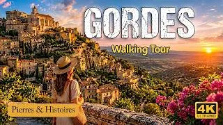Miniature : Découvrir Gordes : Guide complet du joyau perché du Luberon | Visite à pied en 4K