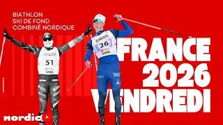 Miniature : Ski nordique | biathlon : les France 2026 à Prémanon (vendredi)