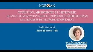 Miniature : Nutrition, microbiote et microglie: alimentation, immunité cérébrale, troubles du neurodéveloppement