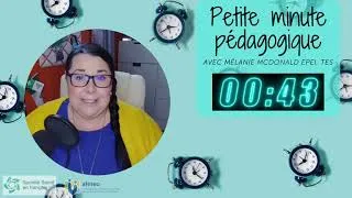 Miniature : Une petite minute pédagogique- Les crises, comment gérer ?