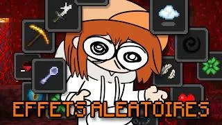 Miniature : Minecraft mais j'ai des EFFETS ALÉATOIRES aux niveaux MAX